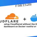 Setup Cloudflared using Docker without the ZT dashboard