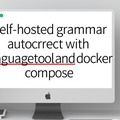 Selfhosted grammar autocorrect with languagetool and docker compose.