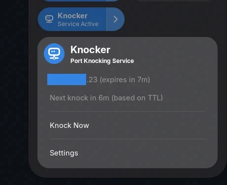 Knocker Gnome Extension